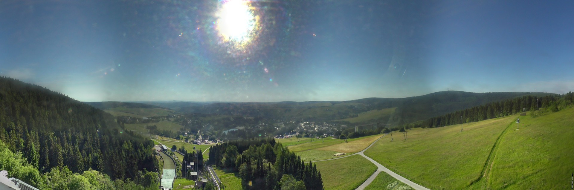 Archived image Webcam Fichtelberg mountain
