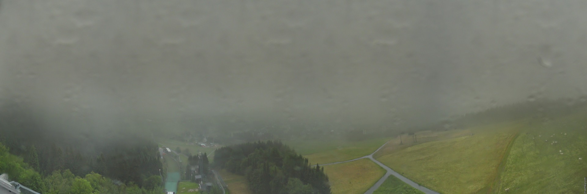 Archived image Webcam Fichtelberg mountain