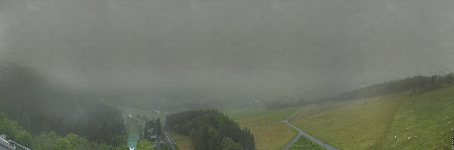 Archived image Webcam Fichtelberg mountain