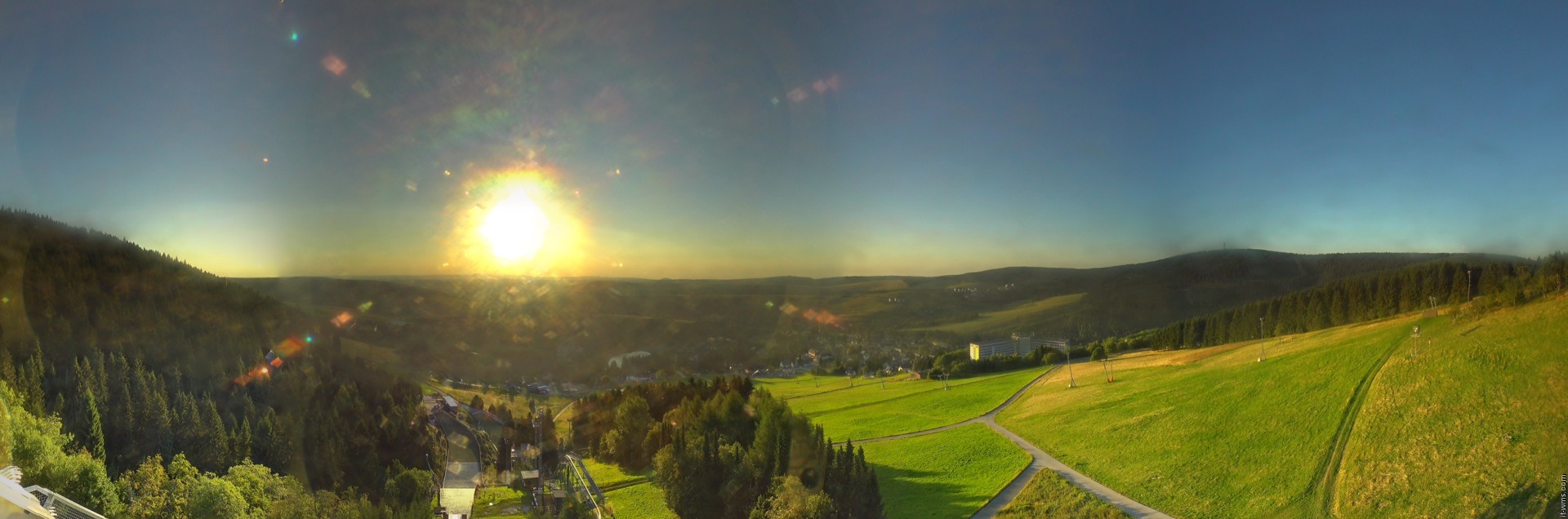 Archived image Webcam Fichtelberg mountain