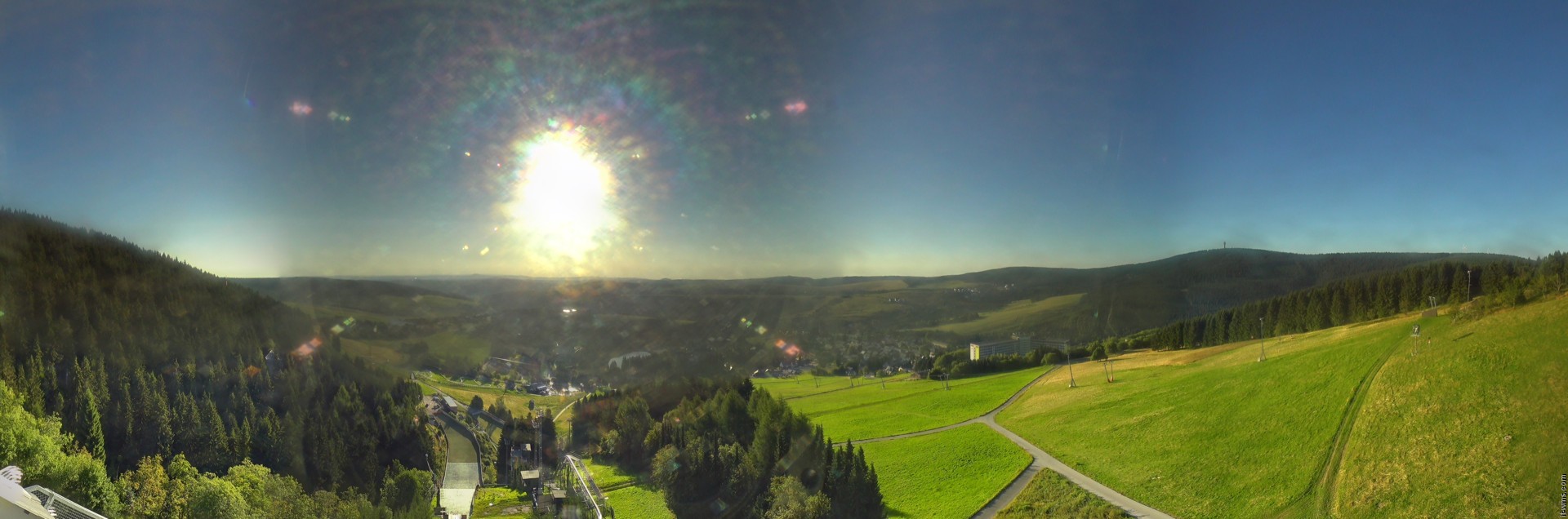 Archived image Webcam Fichtelberg mountain