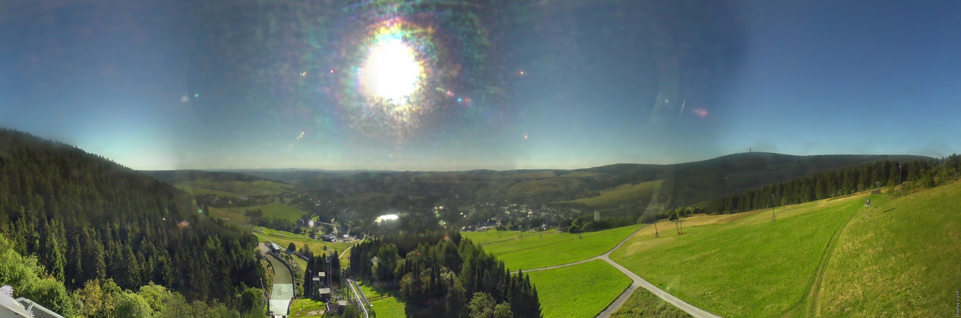 Archived image Webcam Fichtelberg mountain