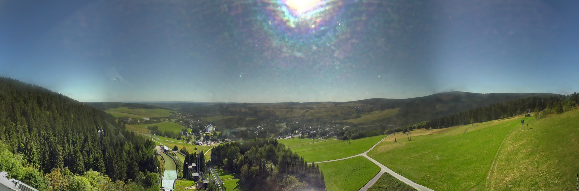 Archived image Webcam Fichtelberg mountain