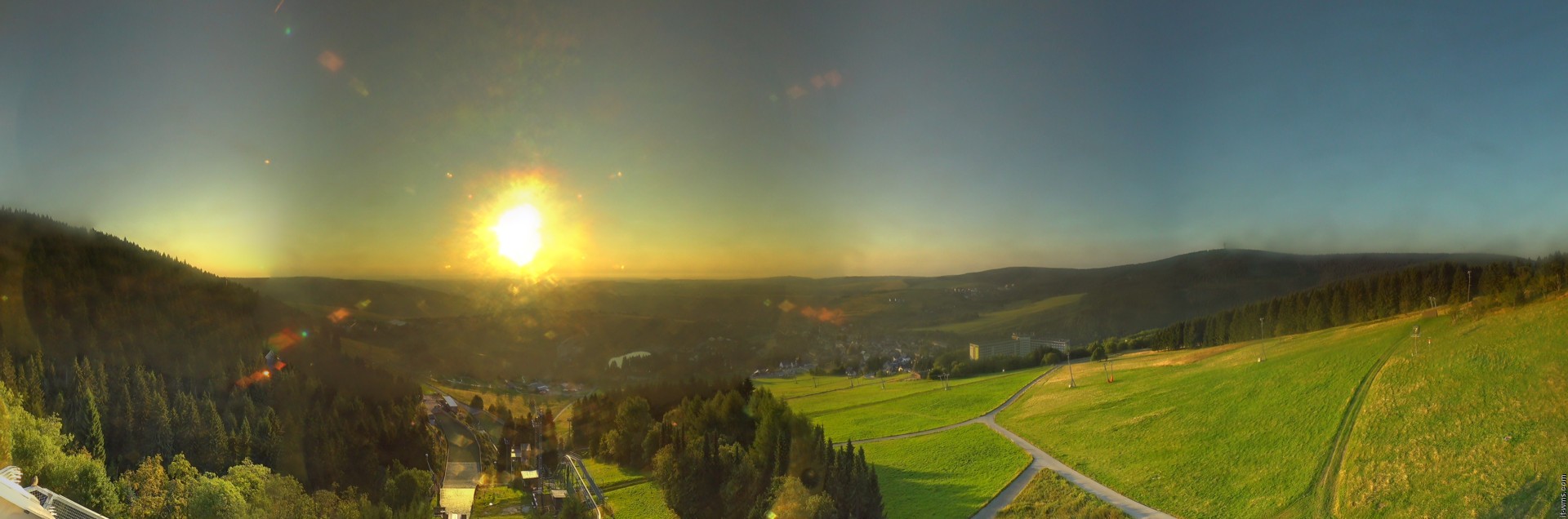 Archived image Webcam Fichtelberg mountain