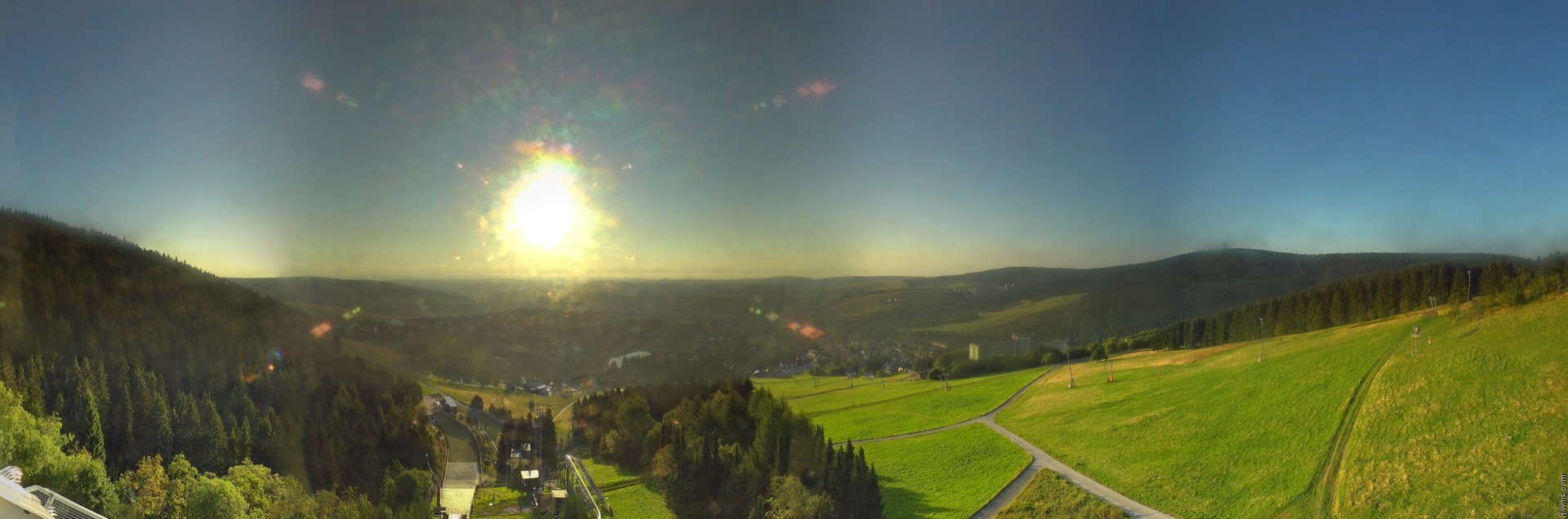 Archived image Webcam Fichtelberg mountain