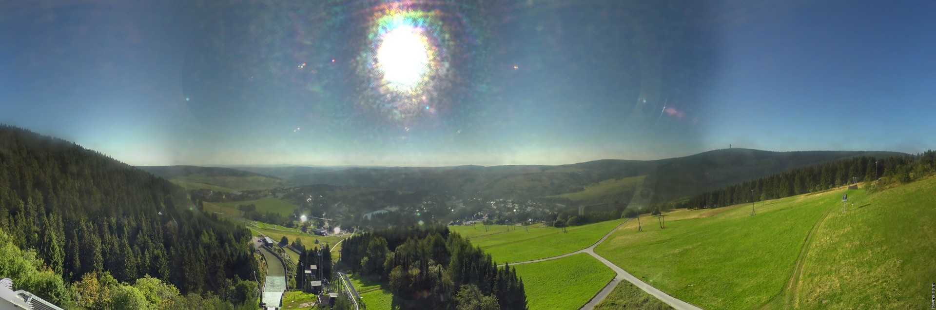 Archived image Webcam Fichtelberg mountain