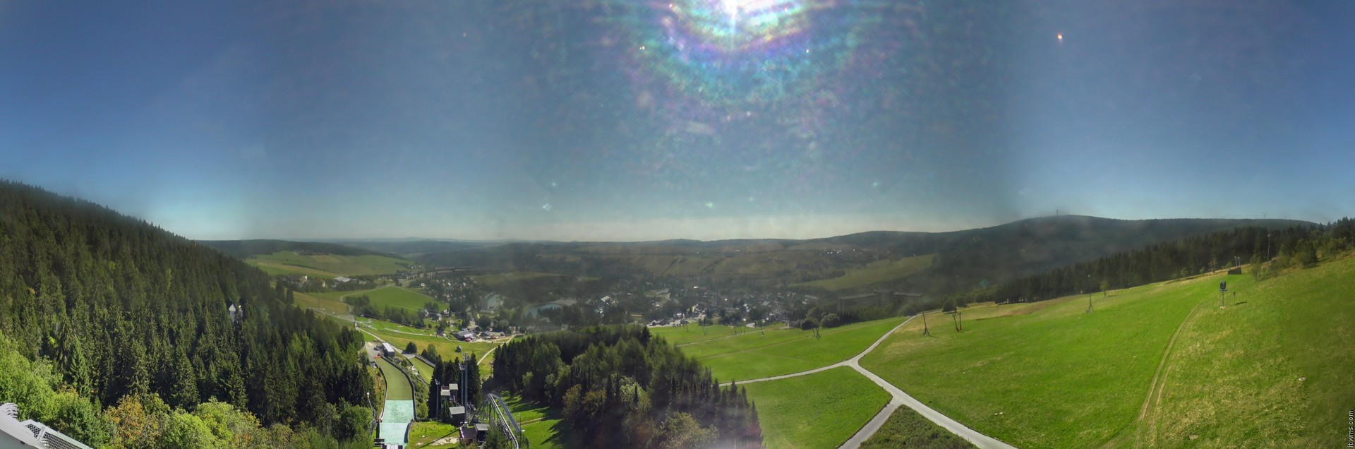 Archived image Webcam Fichtelberg mountain