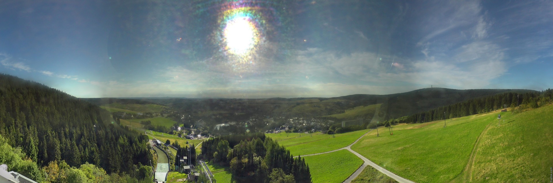 Archiv Foto Webcam Oberwiesenthal - Ausblick vom Fichtelberg