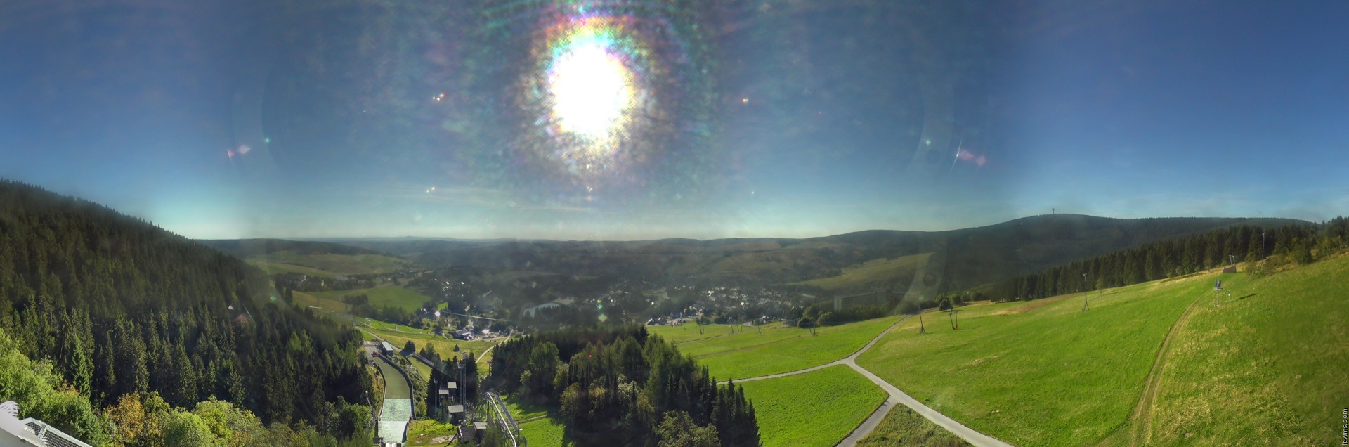 Archiv Foto Webcam Oberwiesenthal - Ausblick vom Fichtelberg