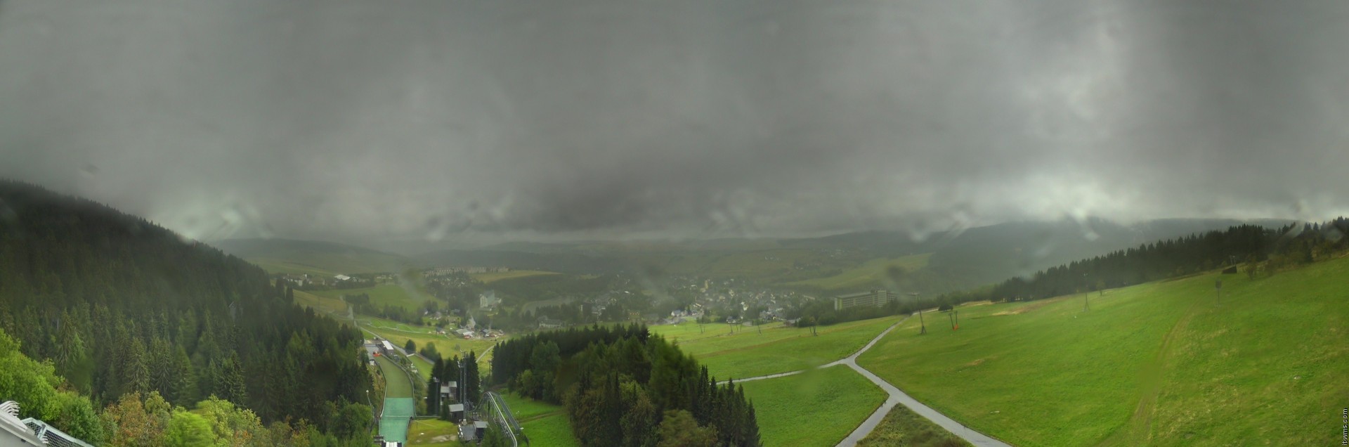 Archiv Foto Webcam Oberwiesenthal - Ausblick vom Fichtelberg