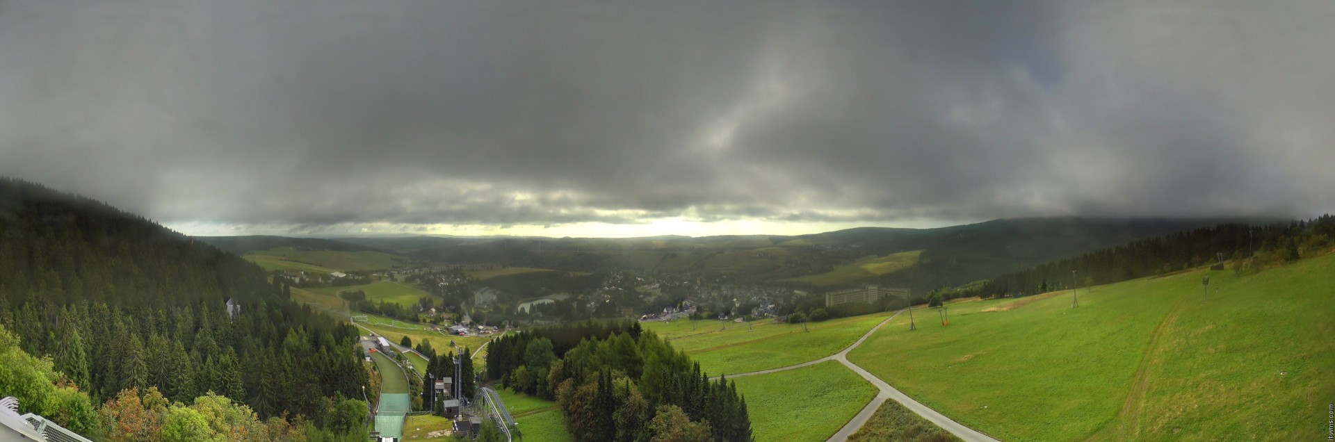 Archived image Webcam Fichtelberg mountain