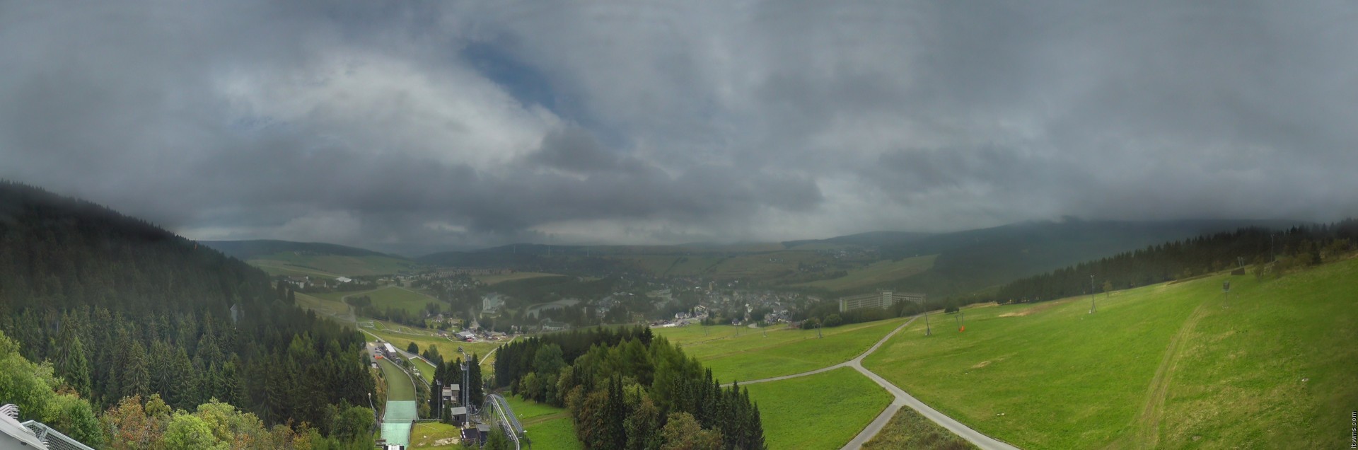 Archived image Webcam Fichtelberg mountain