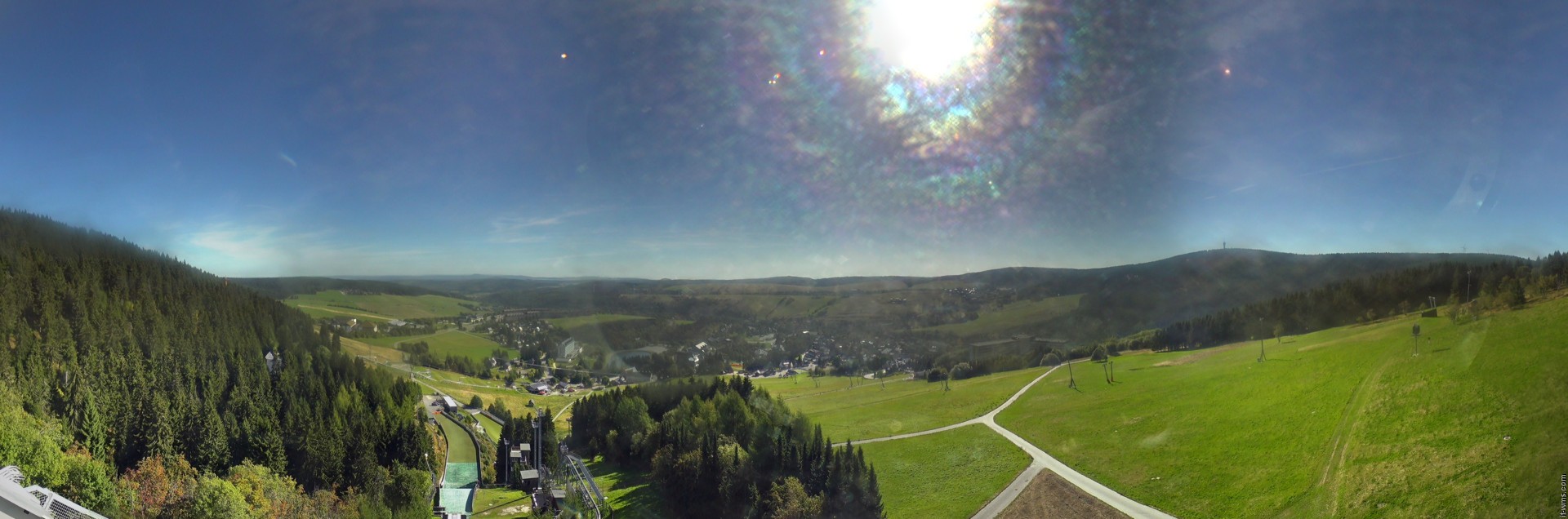 Archiv Foto Webcam Oberwiesenthal - Ausblick vom Fichtelberg