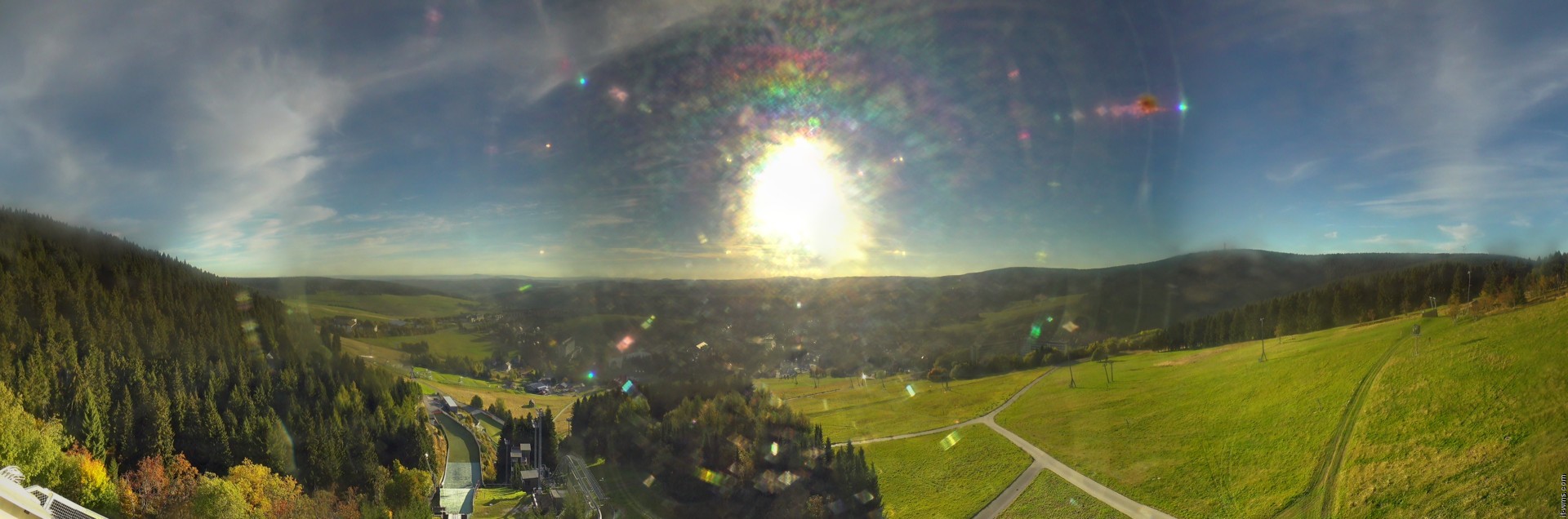 Archiv Foto Webcam Oberwiesenthal - Ausblick vom Fichtelberg