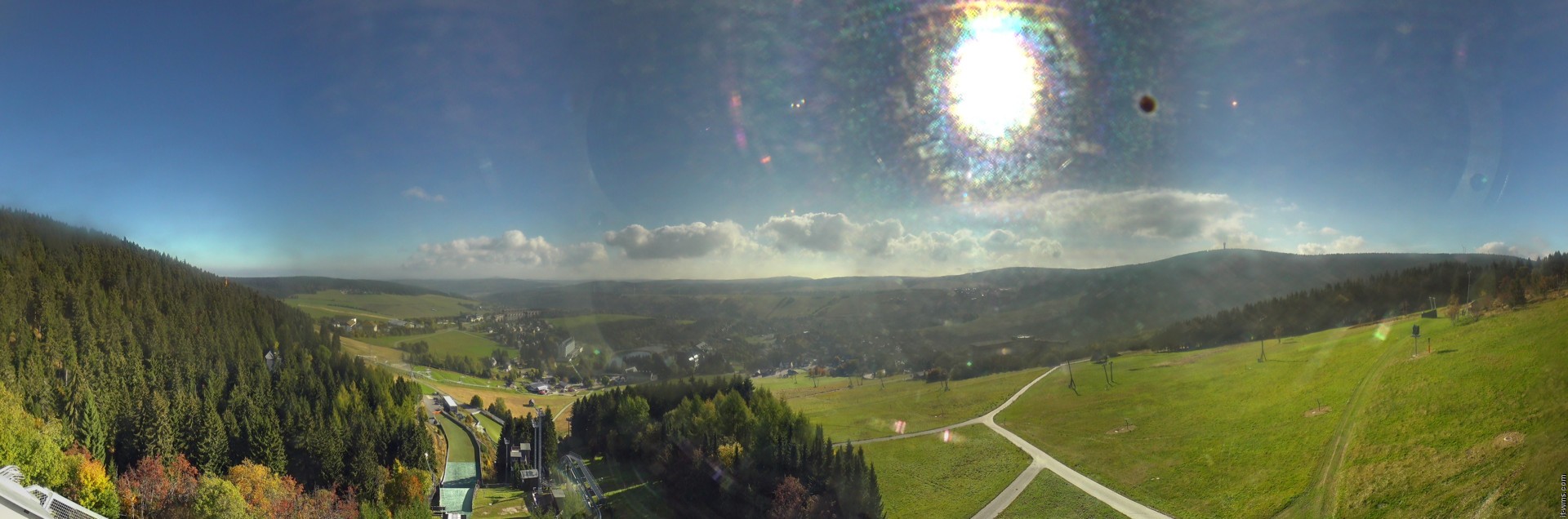 Archiv Foto Webcam Oberwiesenthal - Ausblick vom Fichtelberg