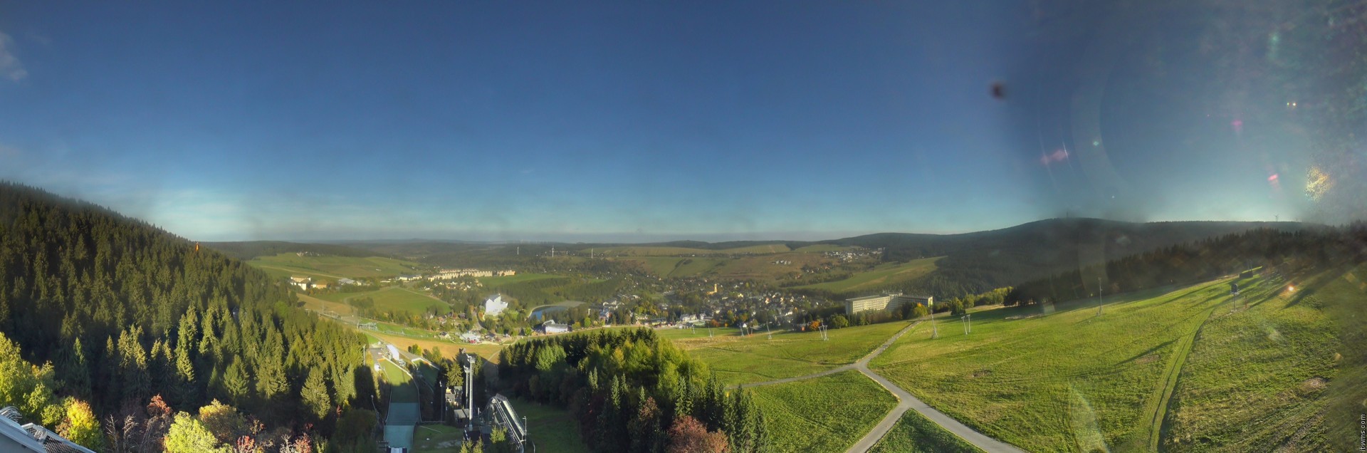 Archiv Foto Webcam Oberwiesenthal - Ausblick vom Fichtelberg