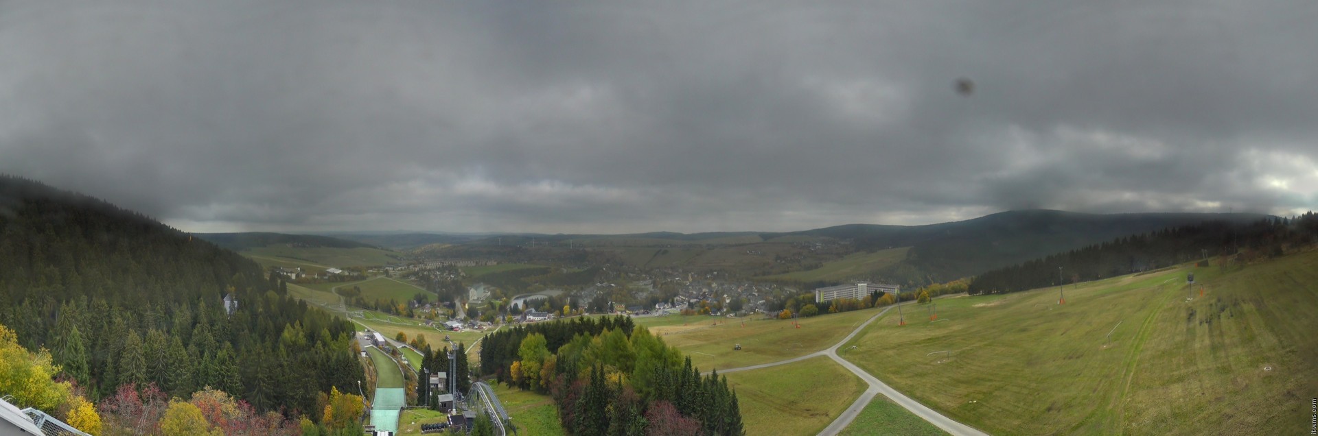 Archived image Webcam Fichtelberg mountain