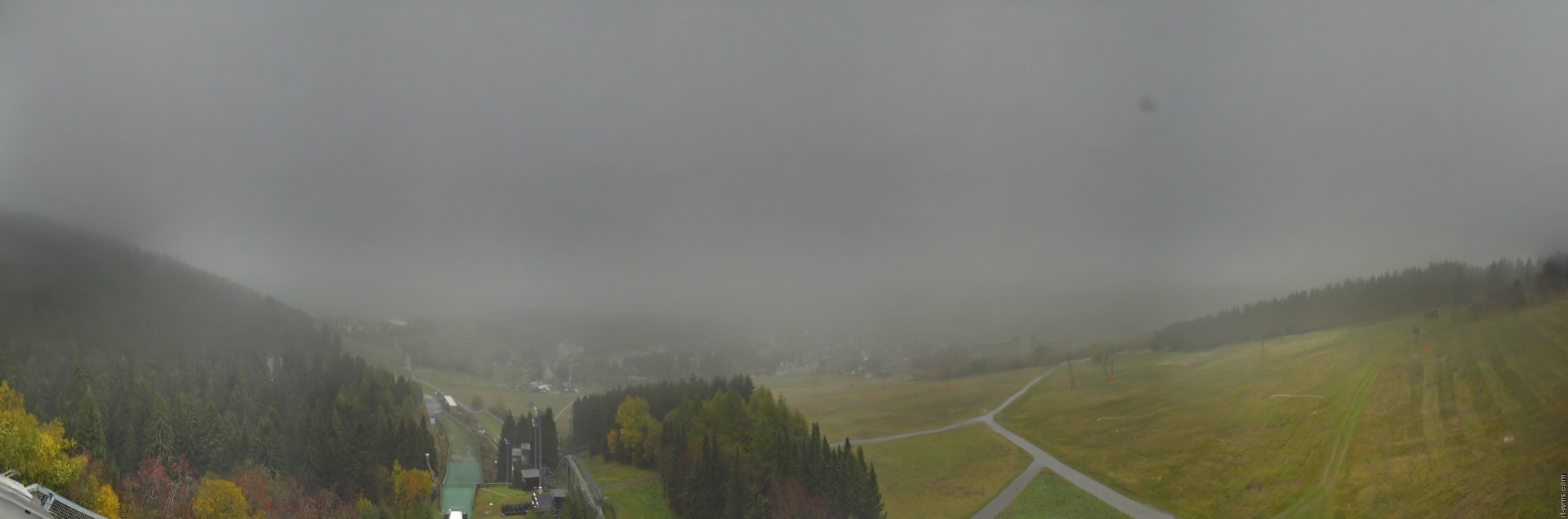 Archiv Foto Webcam Oberwiesenthal - Ausblick vom Fichtelberg