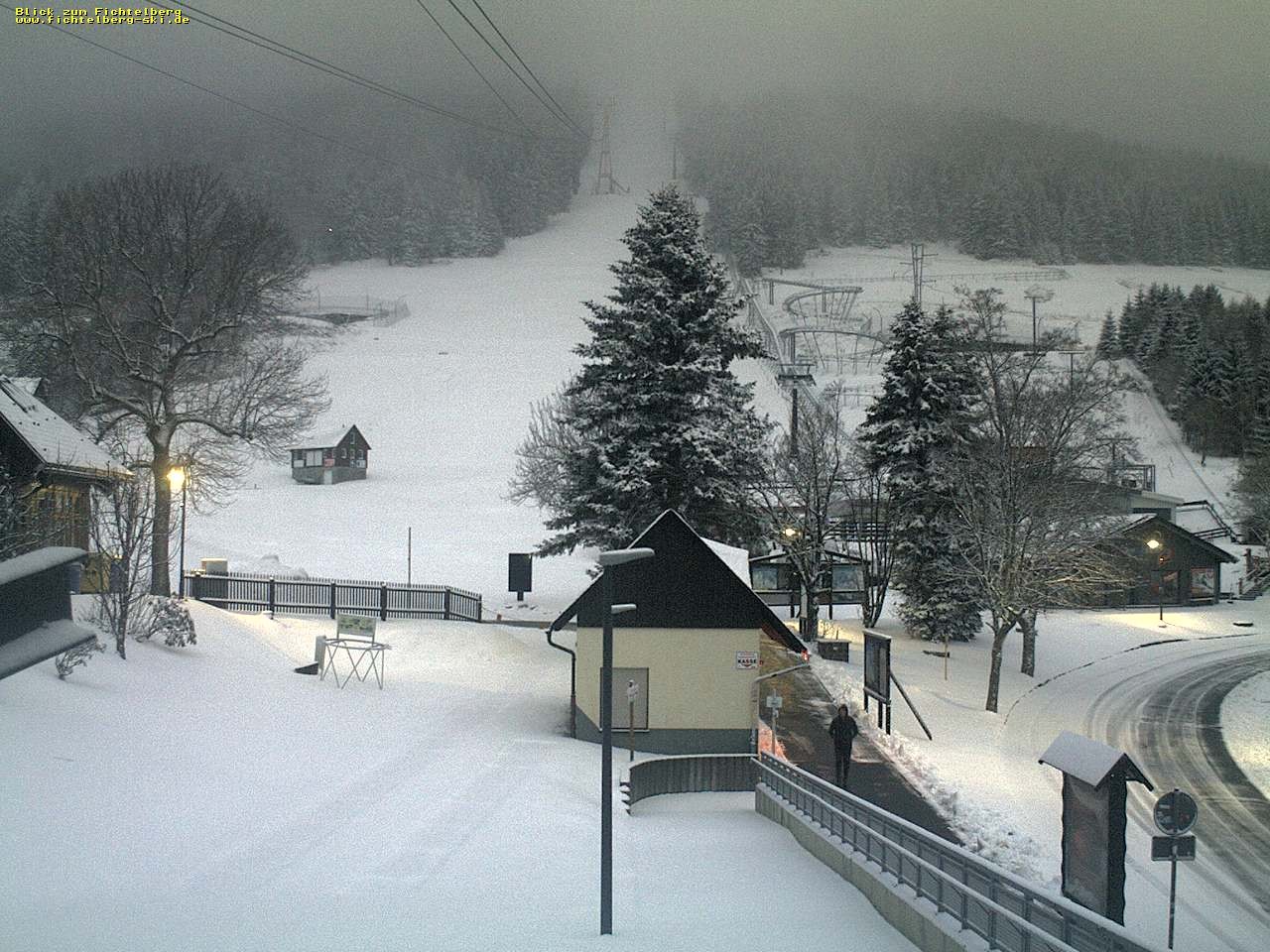 Archived image Webcam Valley station at Oberwiesenthal