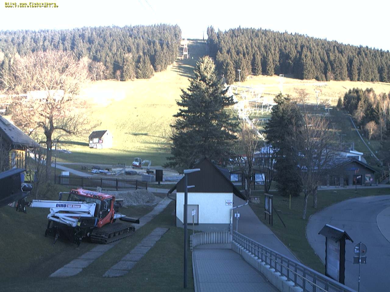 Archived image Webcam Valley station at Oberwiesenthal