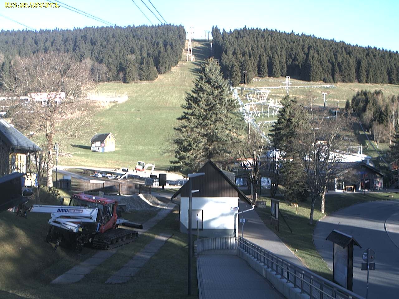 Archived image Webcam Valley station at Oberwiesenthal