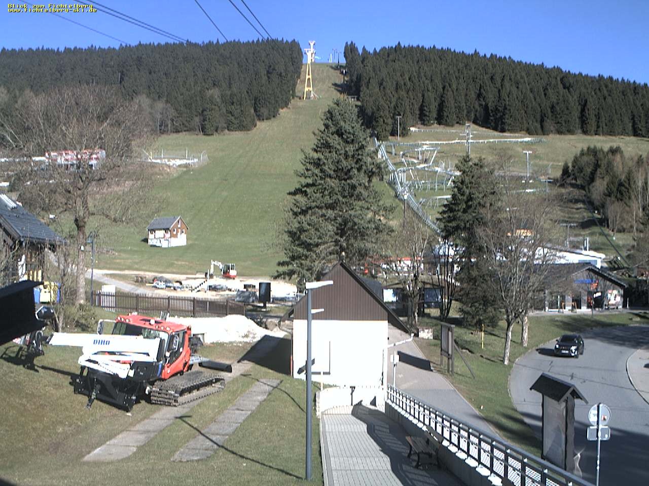 Archived image Webcam Valley station at Oberwiesenthal