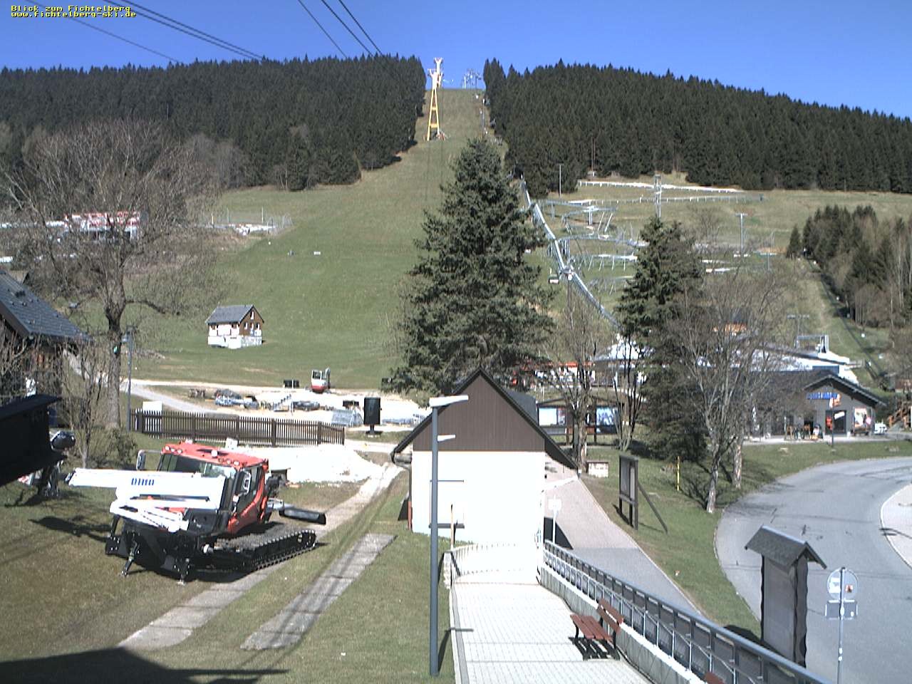 Archived image Webcam Valley station at Oberwiesenthal