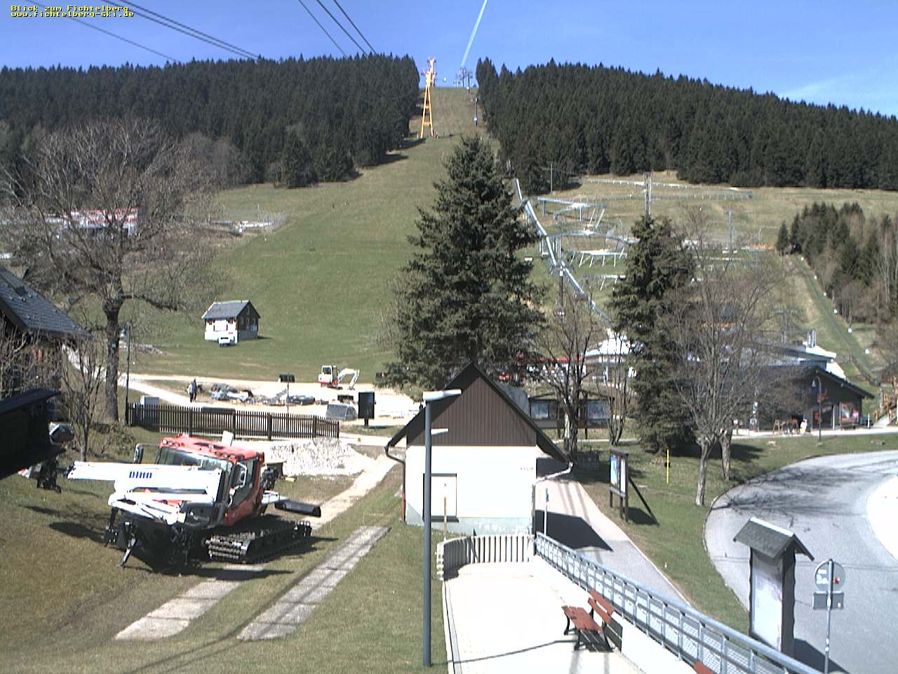 Archived image Webcam Valley station at Oberwiesenthal