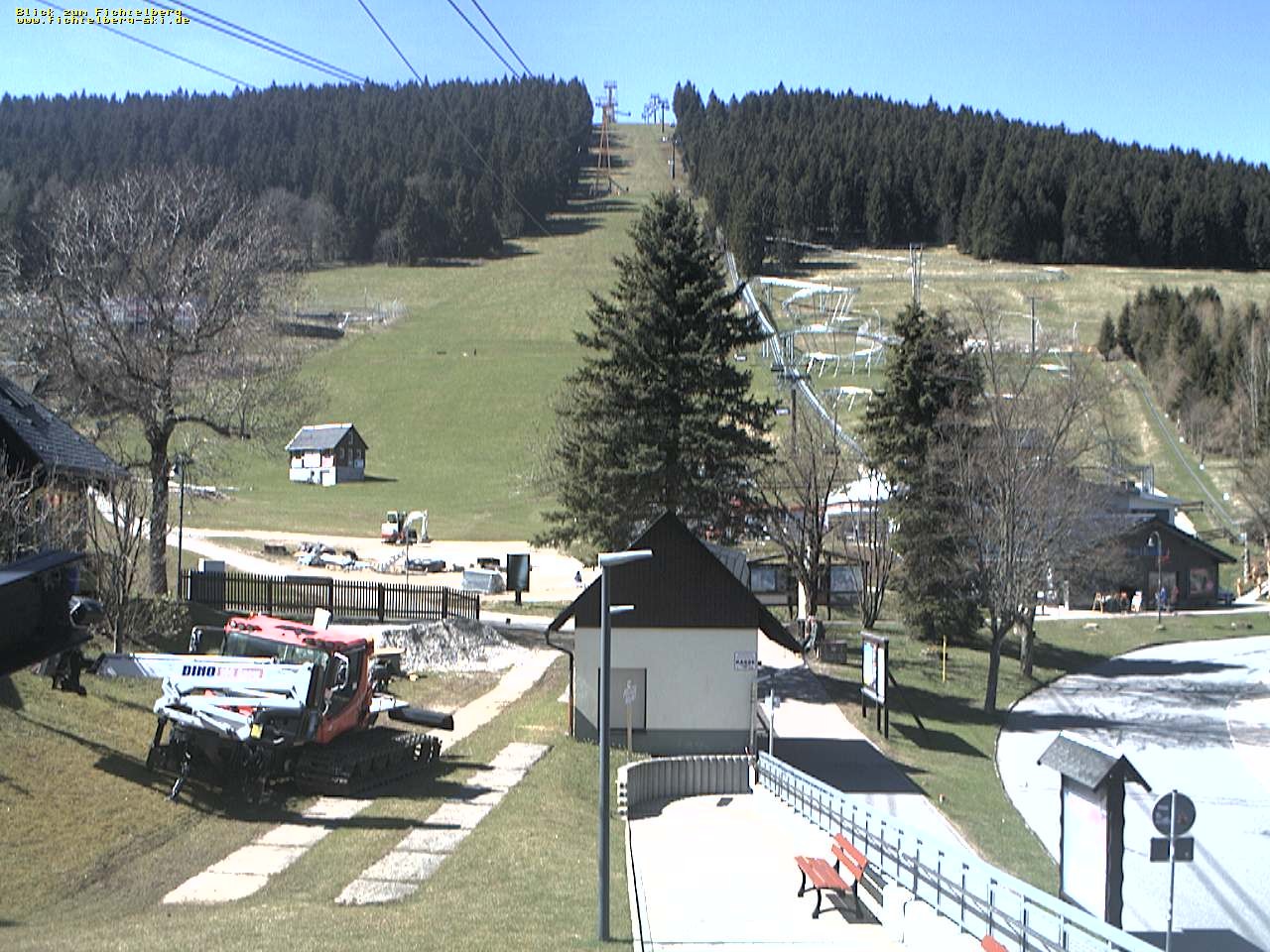 Archived image Webcam Valley station at Oberwiesenthal