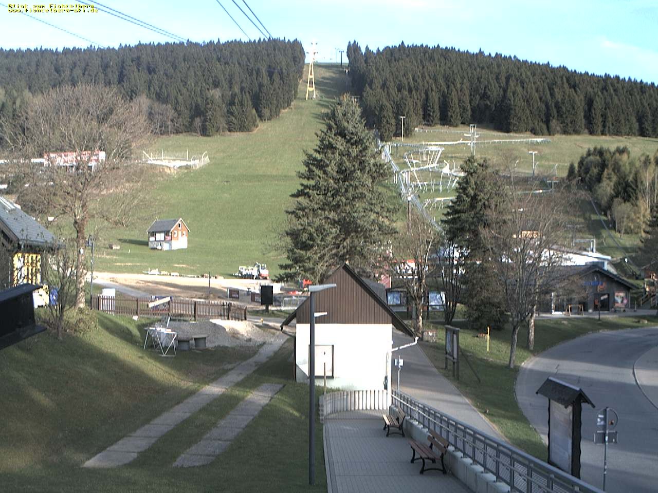 Archived image Webcam Valley station at Oberwiesenthal