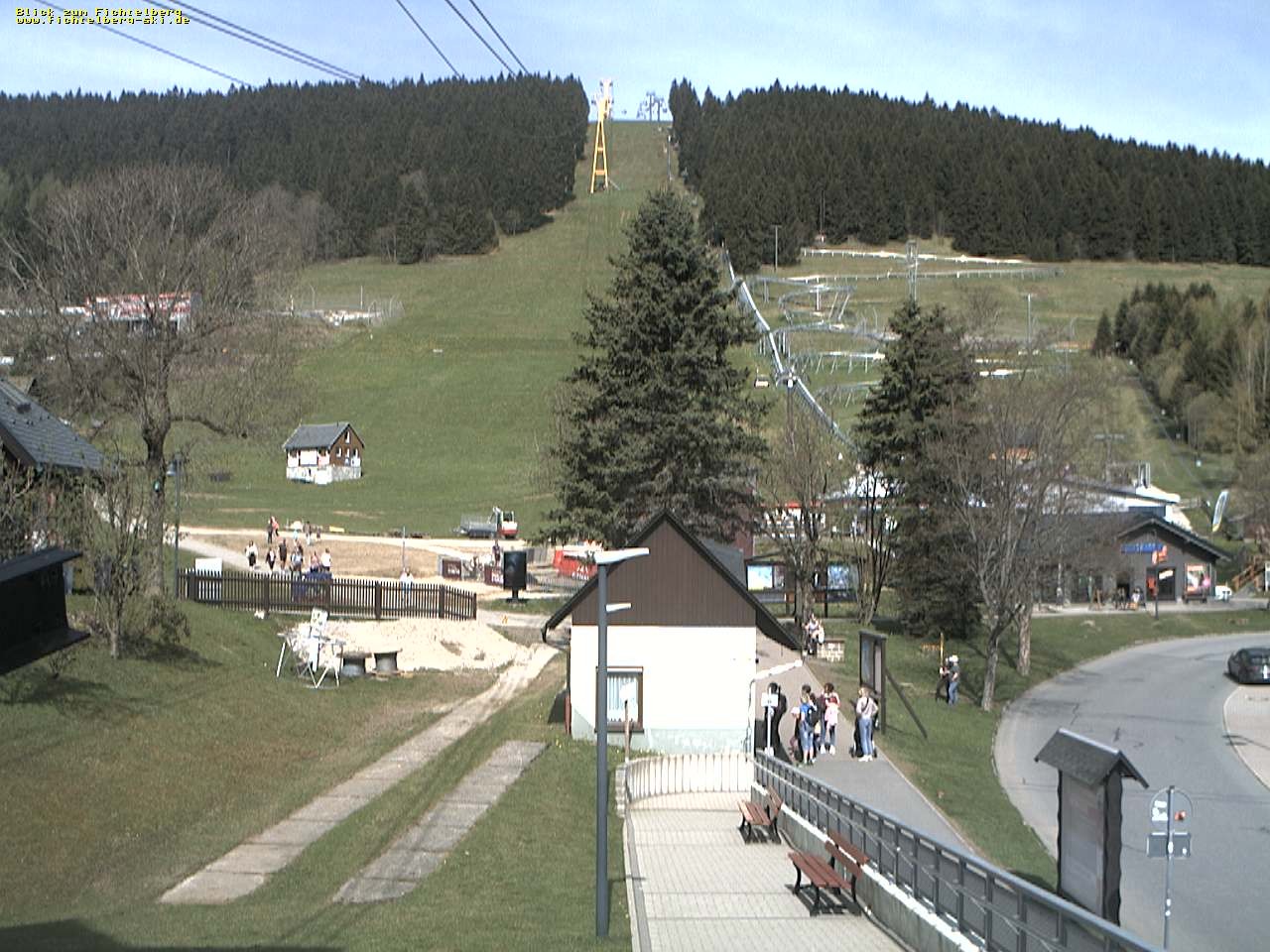 Archived image Webcam Valley station at Oberwiesenthal
