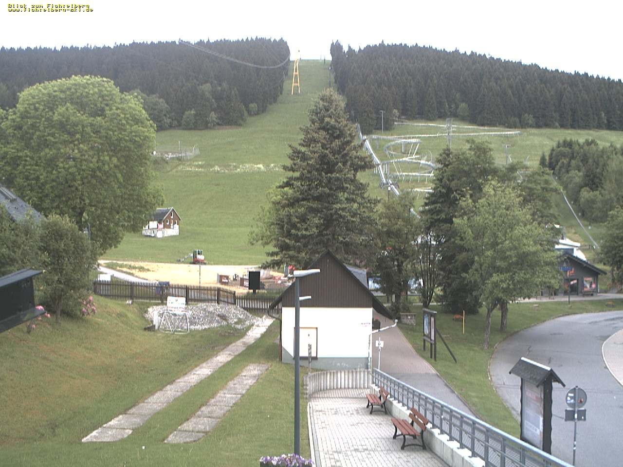 Archived image Webcam Valley station at Oberwiesenthal
