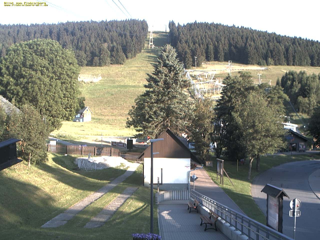 Archived image Webcam Valley station at Oberwiesenthal