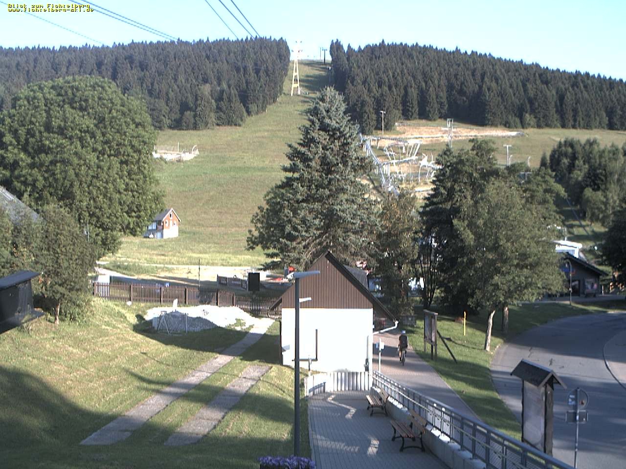 Archived image Webcam Valley station at Oberwiesenthal