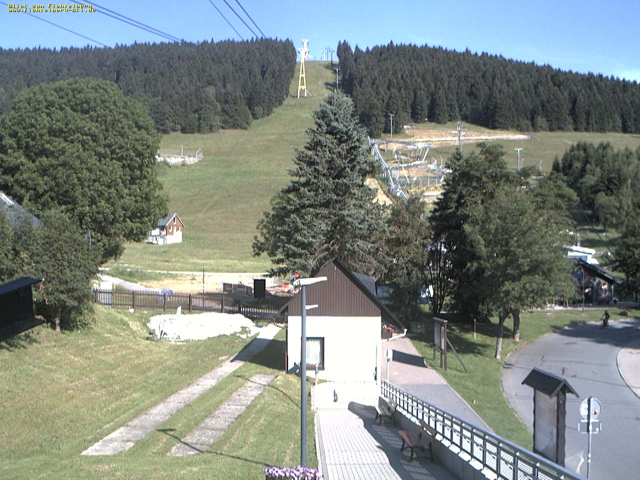 Archived image Webcam Valley station at Oberwiesenthal