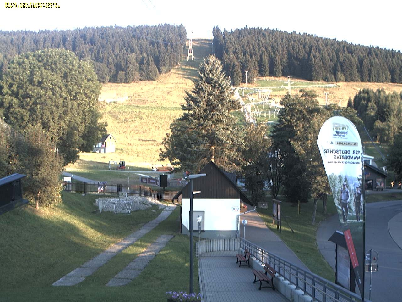 Archived image Webcam Valley station at Oberwiesenthal