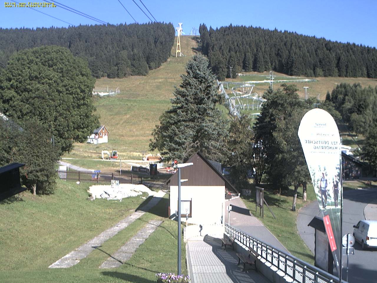 Archived image Webcam Valley station at Oberwiesenthal