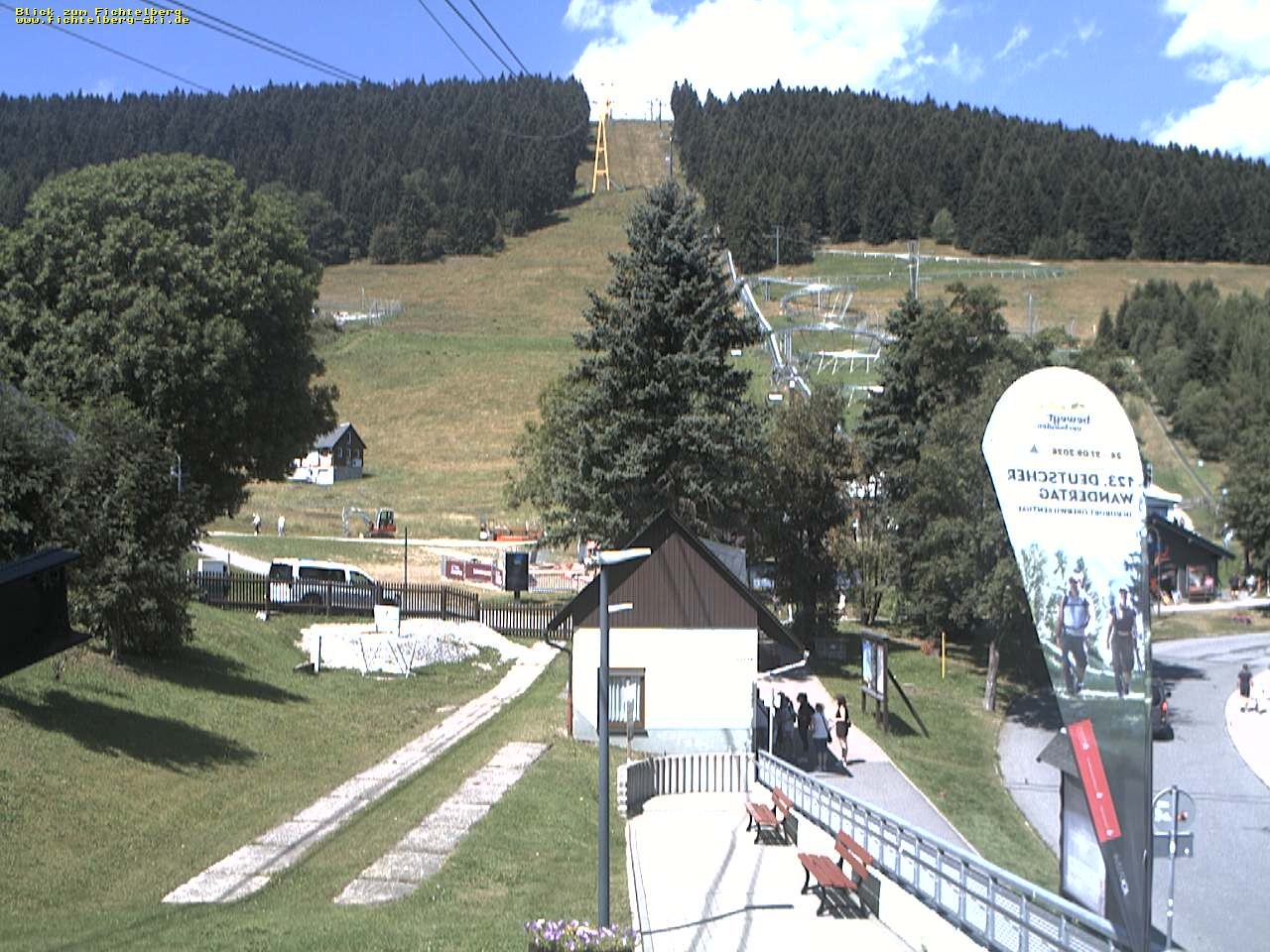 Archived image Webcam Valley station at Oberwiesenthal
