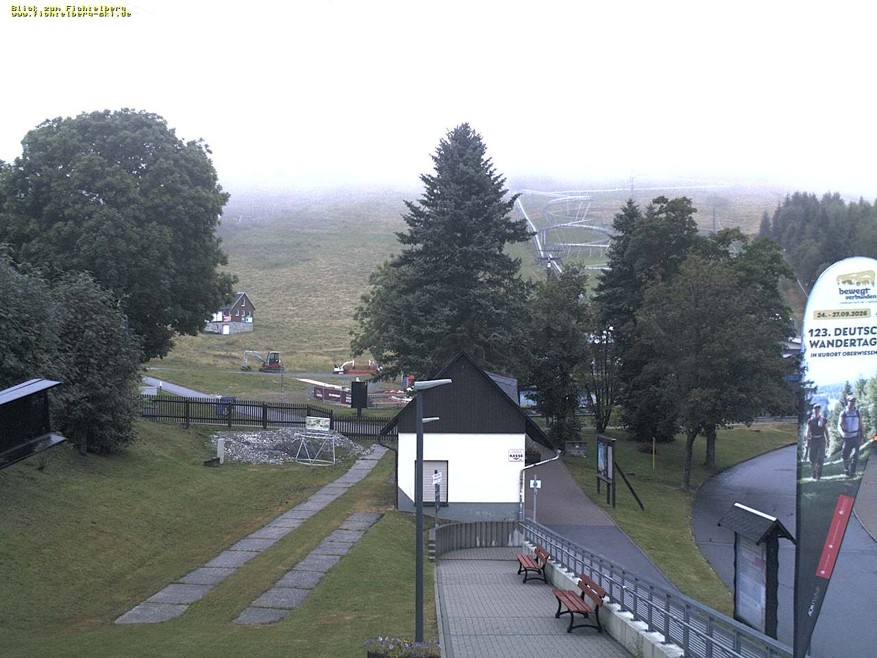 Archived image Webcam Valley station at Oberwiesenthal