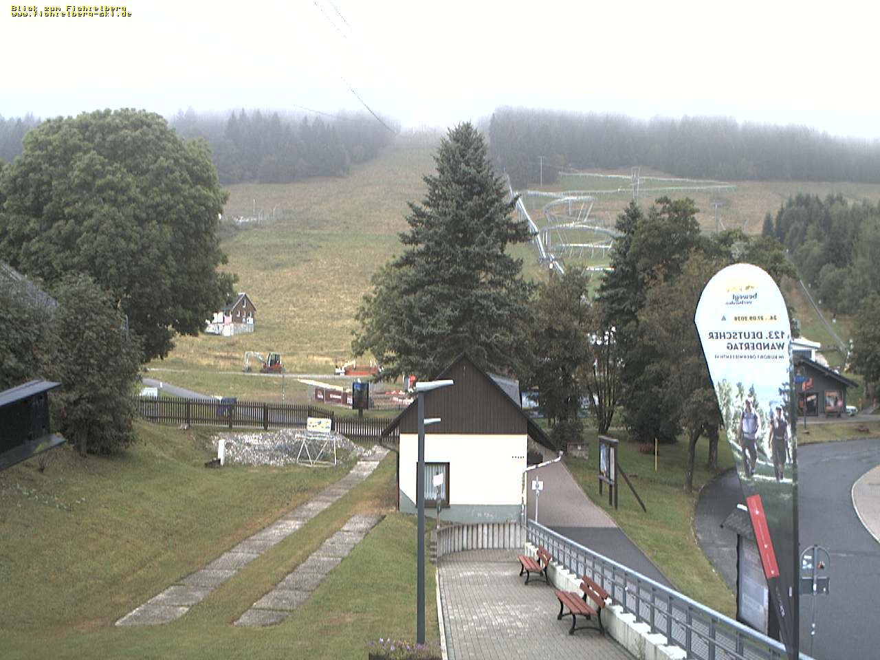 Archived image Webcam Valley station at Oberwiesenthal