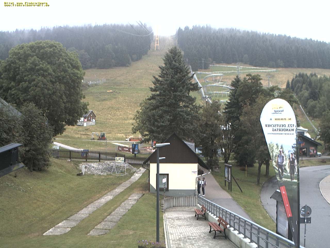 Archived image Webcam Valley station at Oberwiesenthal