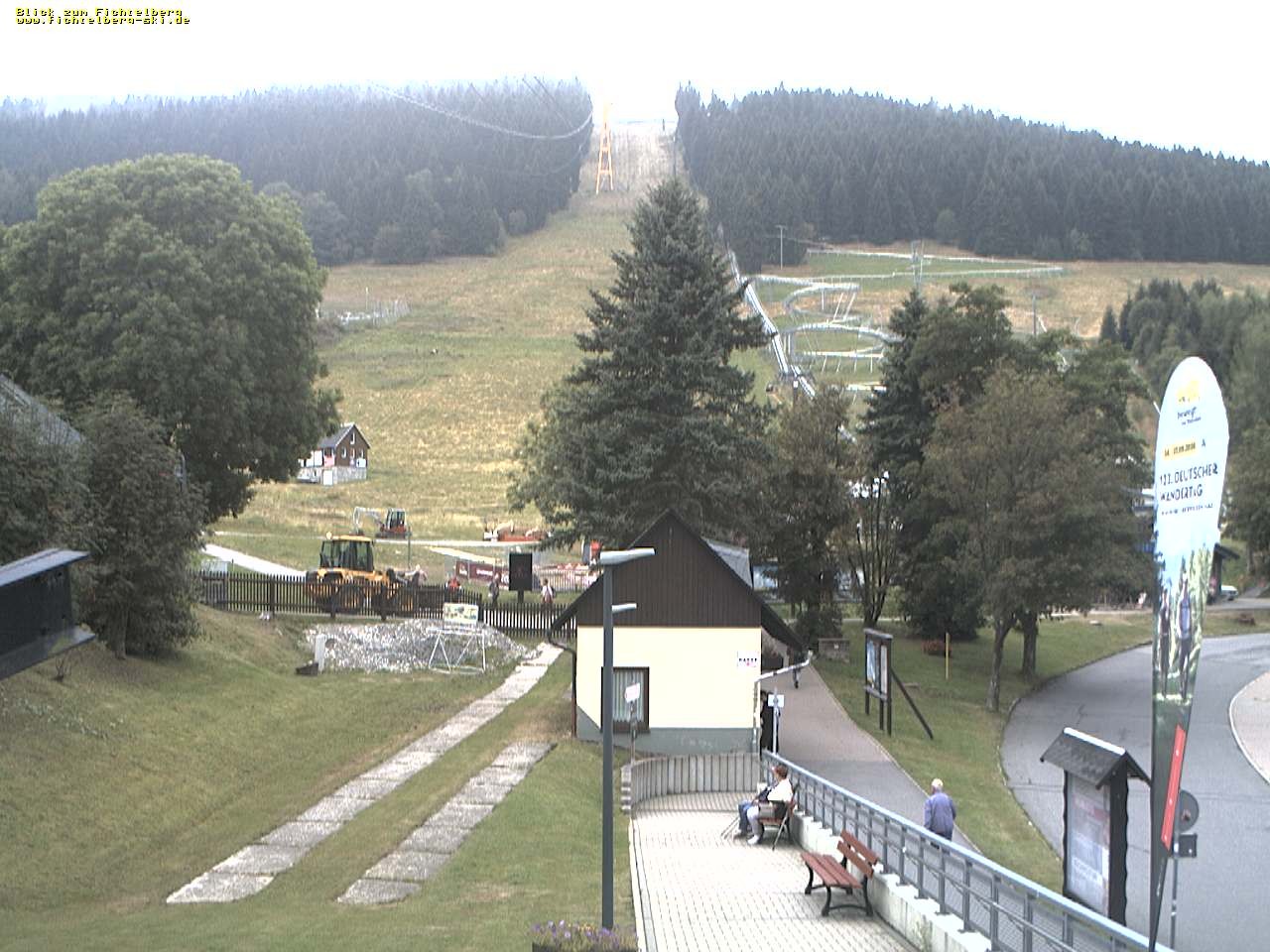 Archived image Webcam Valley station at Oberwiesenthal