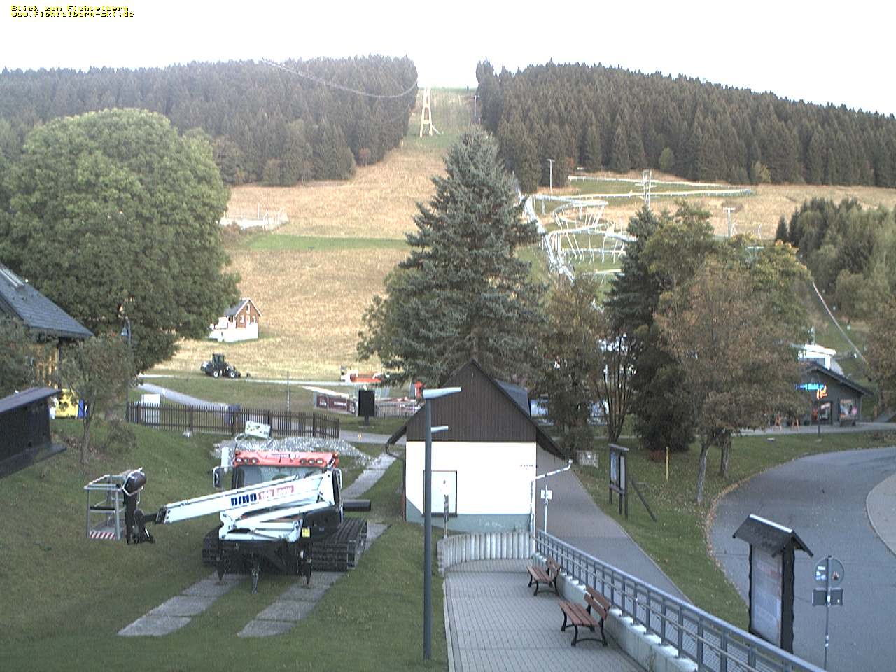 Archived image Webcam Valley station at Oberwiesenthal