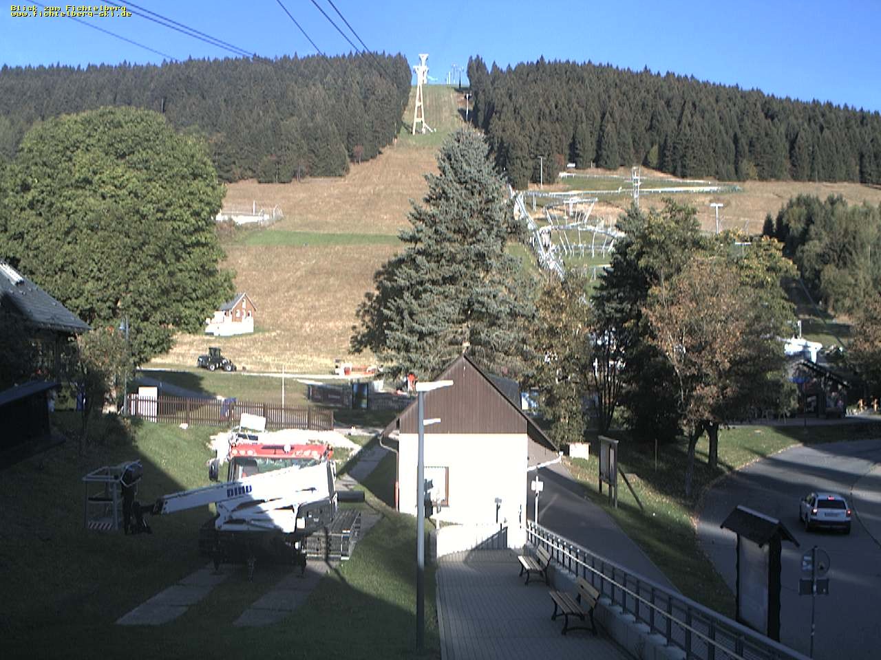 Archived image Webcam Valley station at Oberwiesenthal