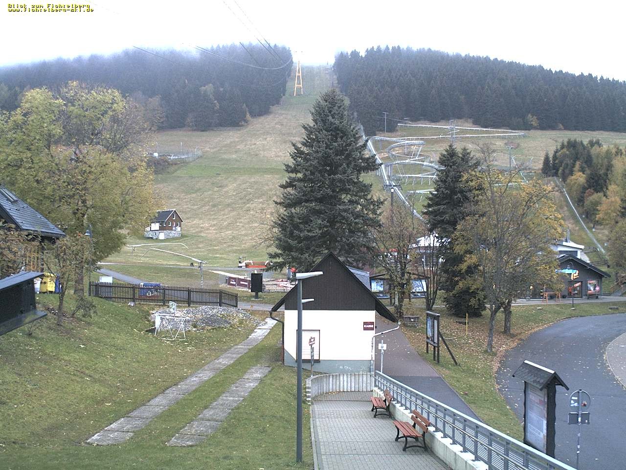Archived image Webcam Valley station at Oberwiesenthal