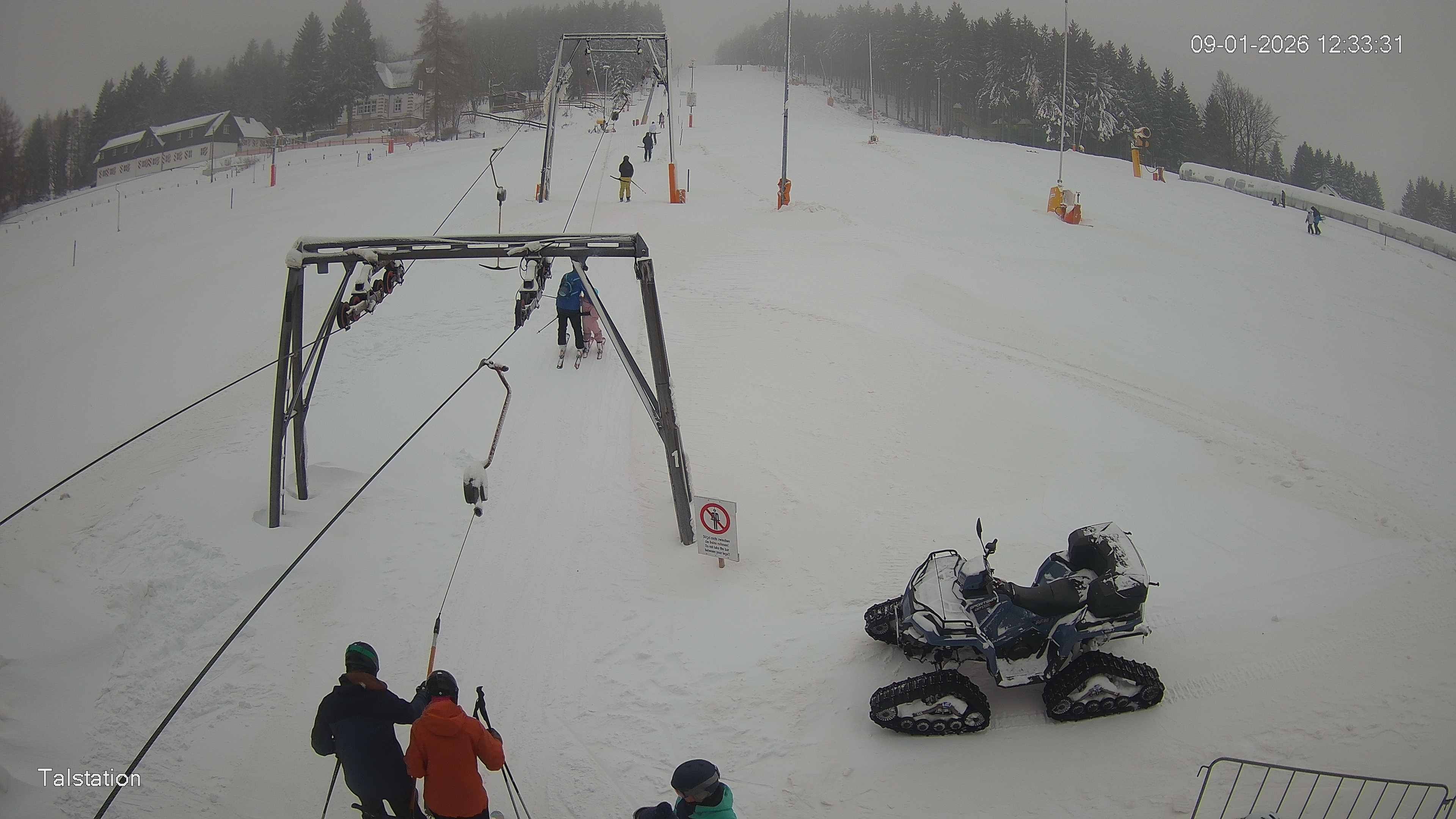 Archiv Foto Webcam Skigebiet Altenberg