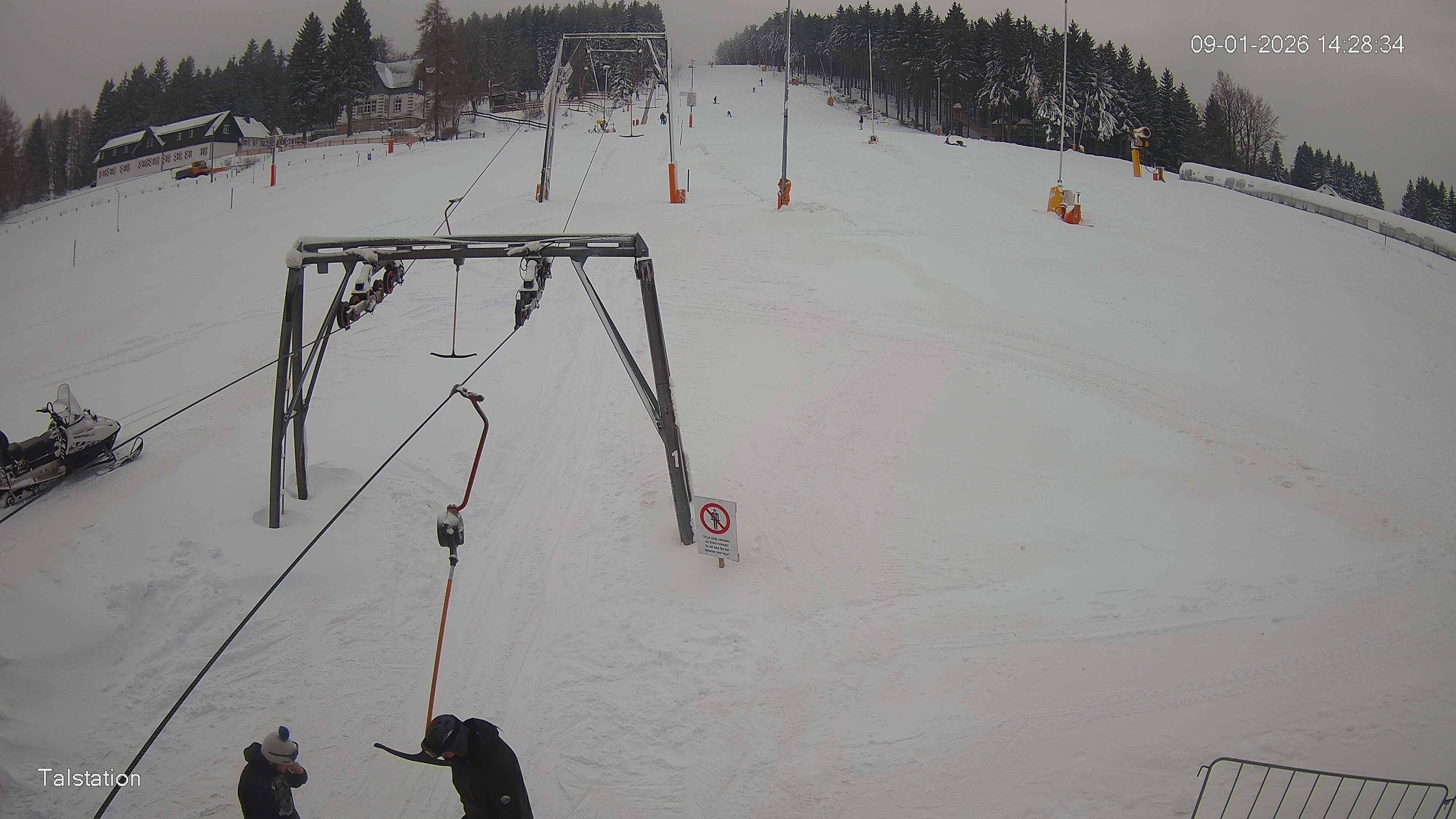 Archiv Foto Webcam Skigebiet Altenberg