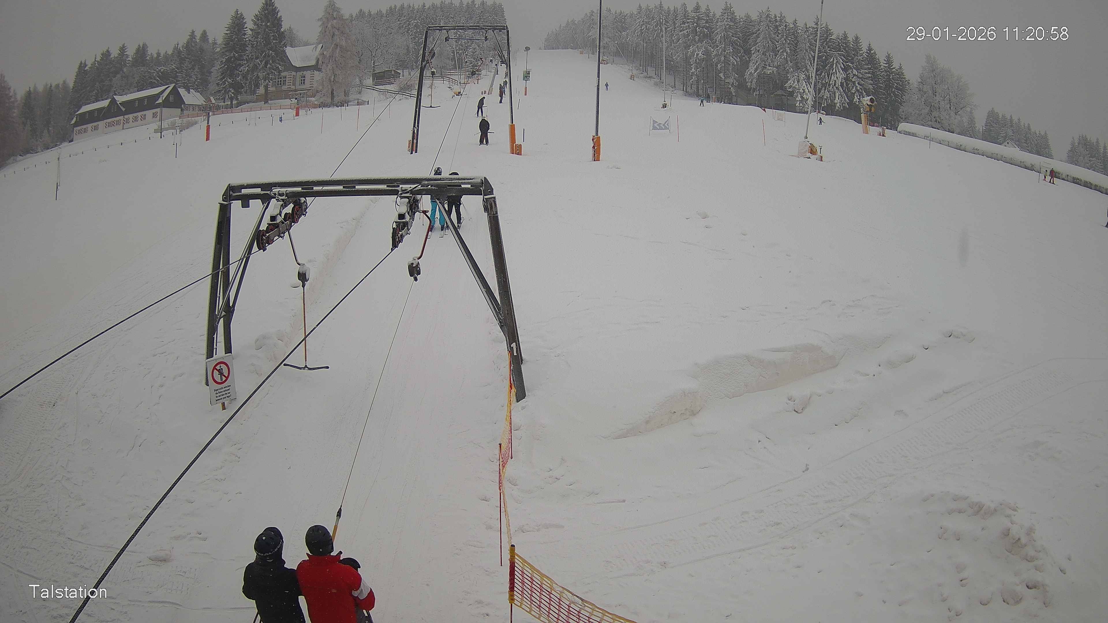 Archiv Foto Webcam Skigebiet Altenberg