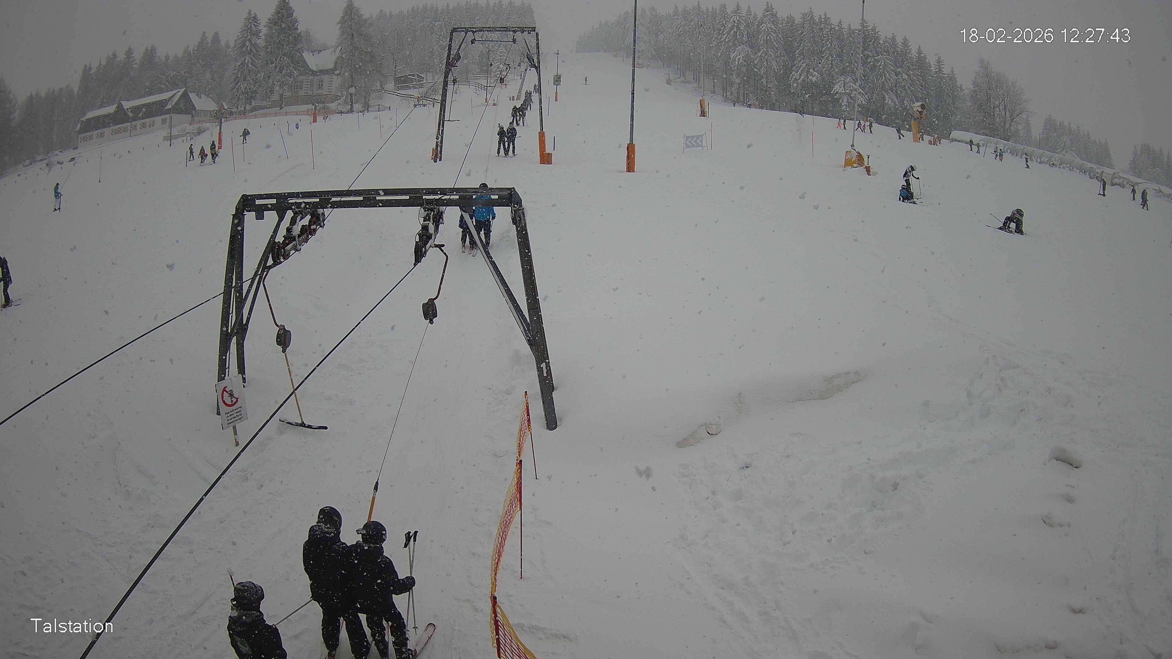 Archiv Foto Webcam Skigebiet Altenberg