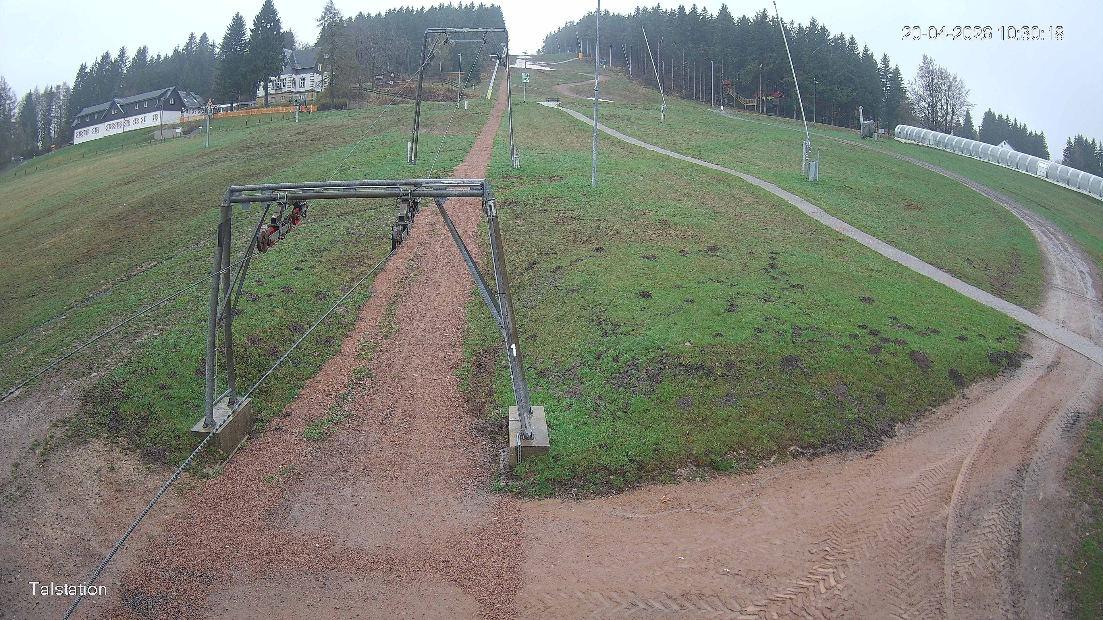 Archived image Webcam Ski resort Altenberg